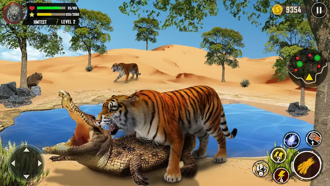 Download Tiger Simulator 3D Animal Game [MOD, Unlimited coins] + Hack [MOD, Menu] for Android