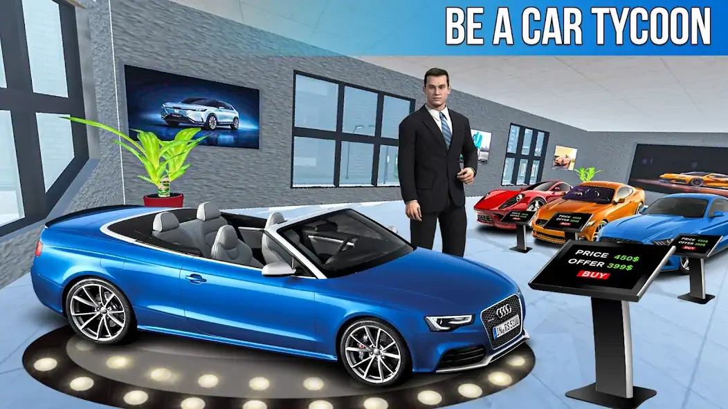Download Used Car Dealers Job Simulator [MOD, Unlimited money/gems] + Hack [MOD, Menu] for Android