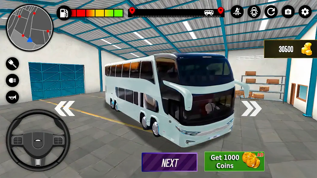 Download Bus Game: Driving Simulator 3D [MOD, Unlimited money/gems] + Hack [MOD, Menu] for Android