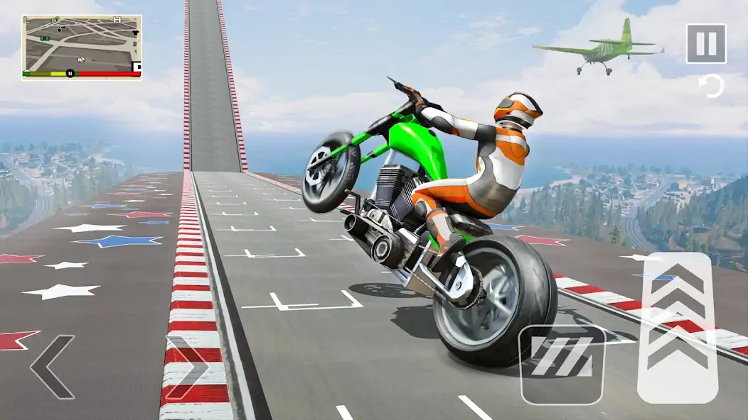 Download Mega Ramp Stunt Bike Games 3D [MOD, Unlimited money/gems] + Hack [MOD, Menu] for Android