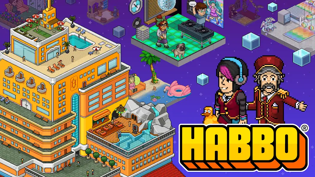 Download Habbo - Original Metaverse [MOD, Unlimited money/gems] + Hack [MOD, Menu] for Android