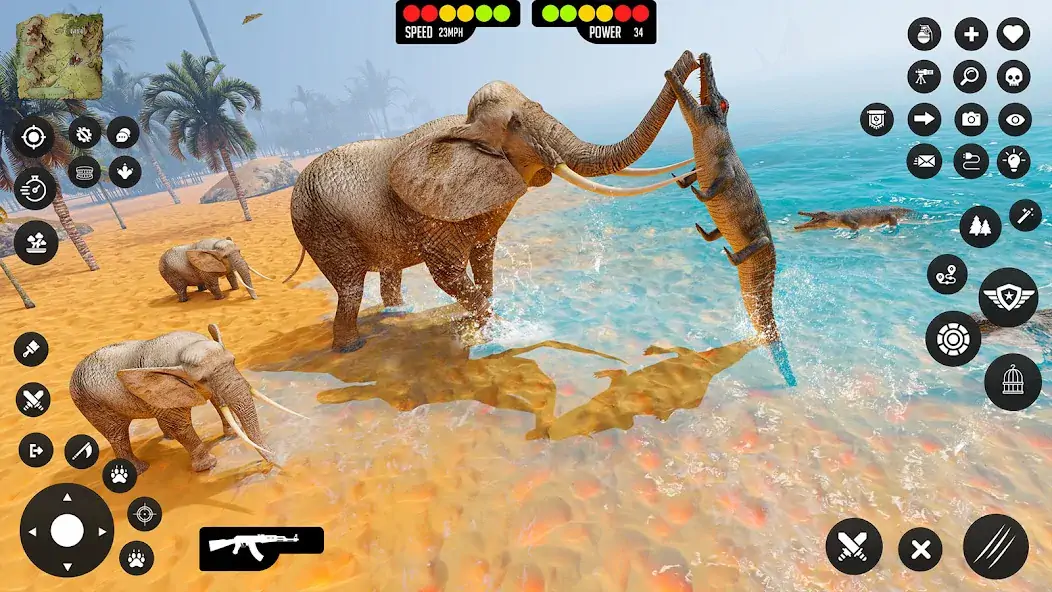 Download Crocodile Games Animal Sim 3D [MOD, Unlimited money/coins] + Hack [MOD, Menu] for Android