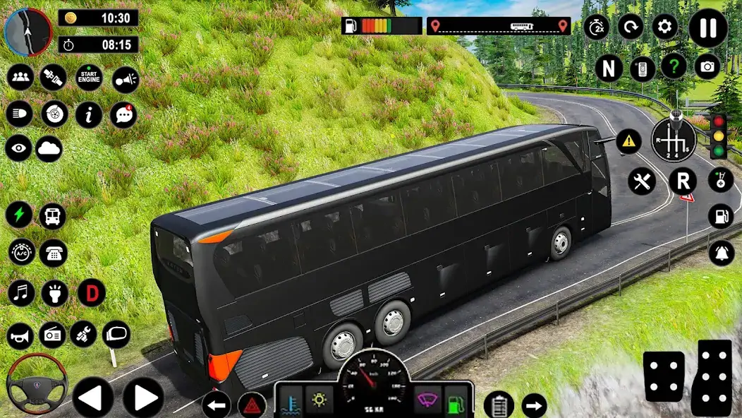 Download Offroad Bus Games Racing Games [MOD, Unlimited money] + Hack [MOD, Menu] for Android