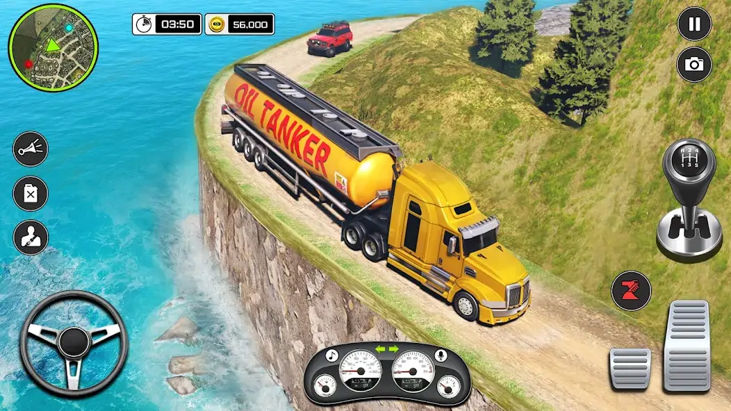 Download Oil Tanker Sim- Truck Games 3d [MOD, Unlimited money/gems] + Hack [MOD, Menu] for Android