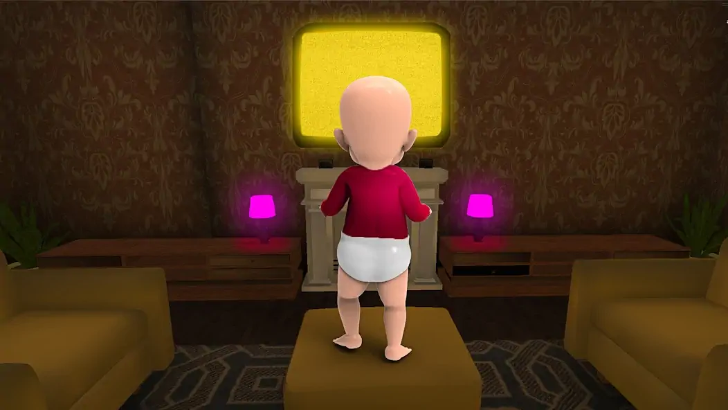 Download Baby in Pink Horror Games 3D [MOD, Unlimited coins] + Hack [MOD, Menu] for Android