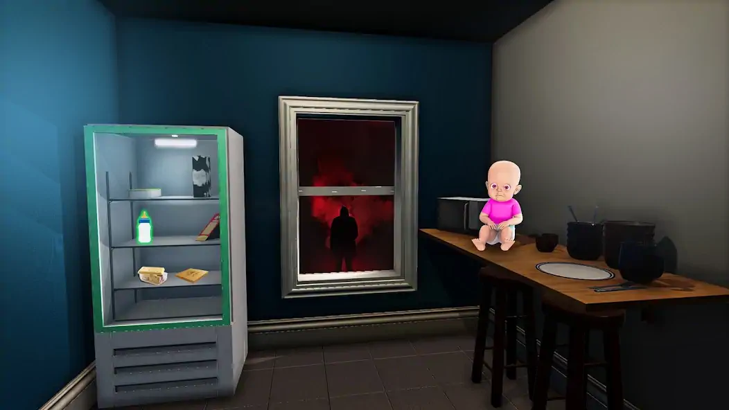 Download Baby in Pink Horror Games 3D [MOD, Unlimited coins] + Hack [MOD, Menu] for Android