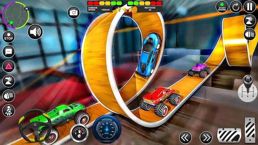 Download Toy Car Stunts GT Racing Games [MOD, Unlimited coins] + Hack [MOD, Menu] for Android