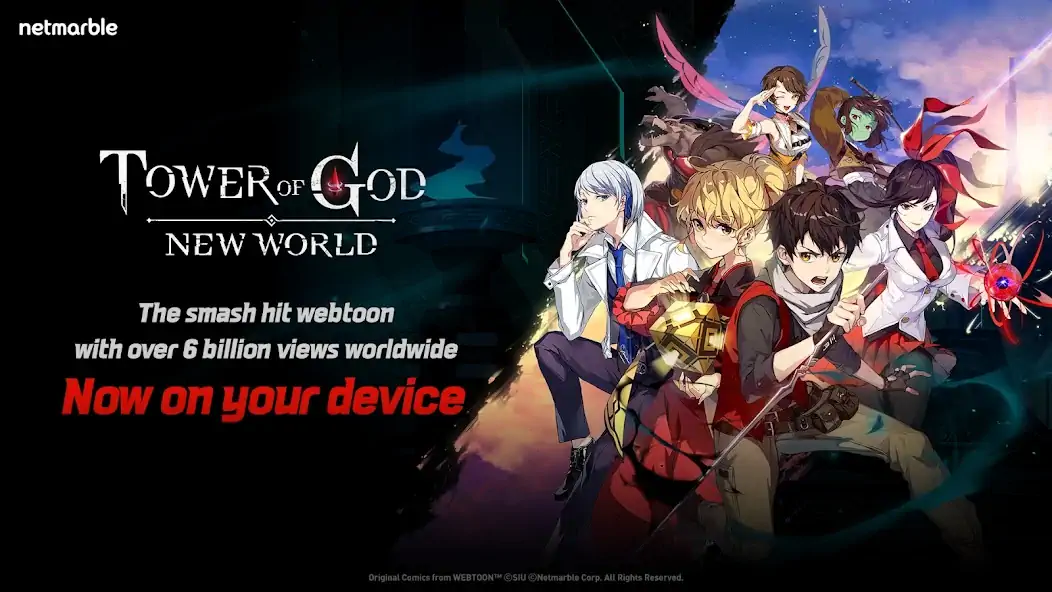 Download Tower of God: NEW WORLD [MOD, Unlimited coins] + Hack [MOD, Menu] for Android