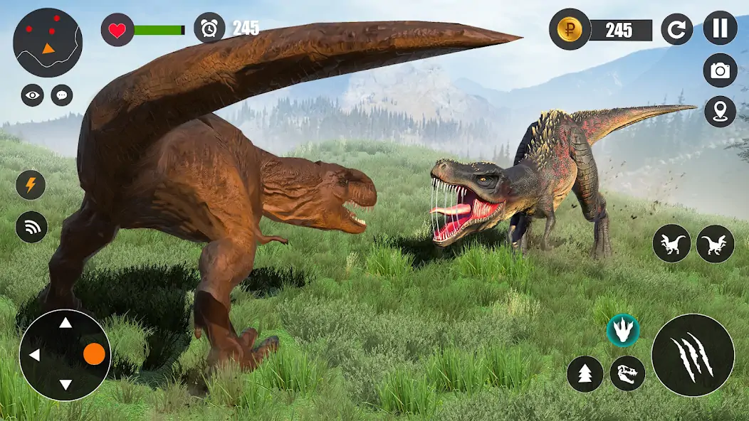 Download Real Dinosaur Simulator Games [MOD, Unlimited coins] + Hack [MOD, Menu] for Android