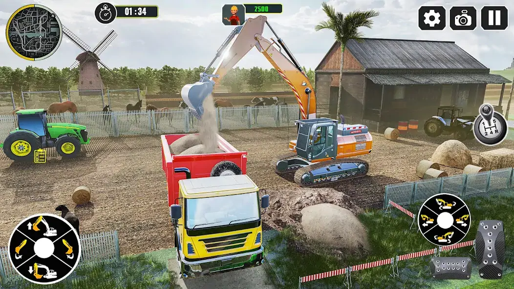 Download Excavator Truck Simulator Game [MOD, Unlimited coins] + Hack [MOD, Menu] for Android