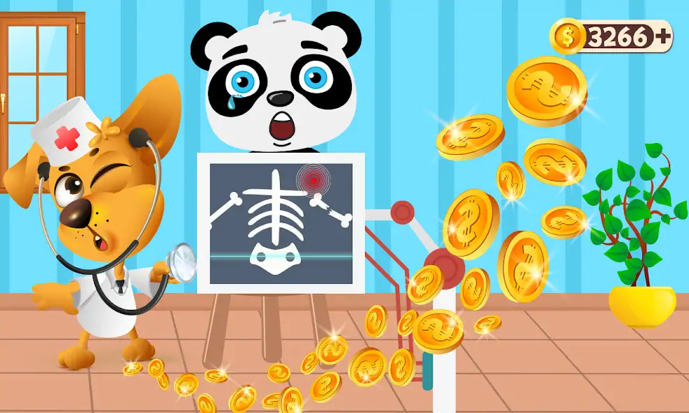 Download Animals Vet Care Game for Kids [MOD, Unlimited money] + Hack [MOD, Menu] for Android