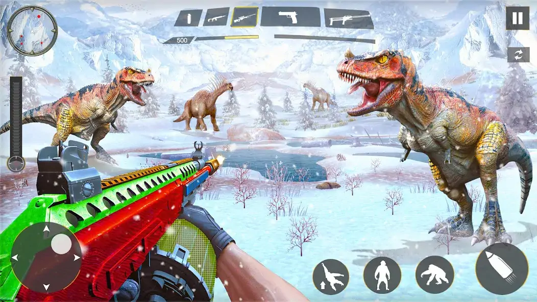 Download Real Dino Hunting Animal Games [MOD, Unlimited money] + Hack [MOD, Menu] for Android