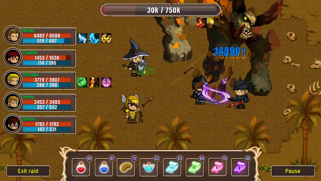 Download Epic Raiders - Old School RPG [MOD, Unlimited money/coins] + Hack [MOD, Menu] for Android