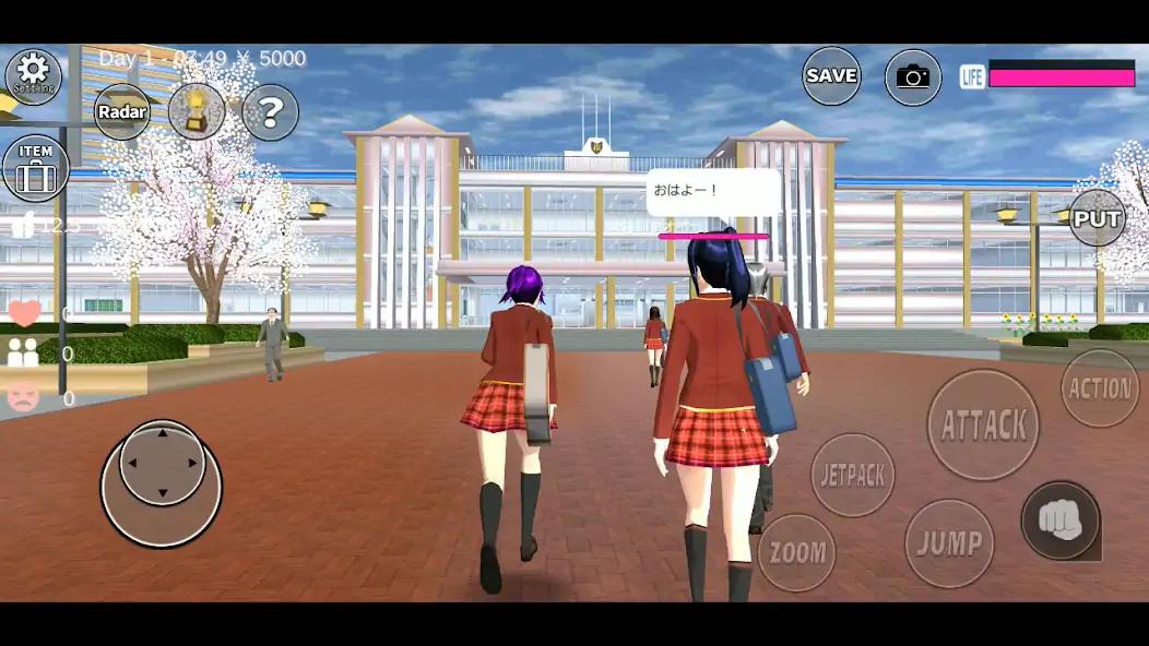 Download SAKURA School Simulator [MOD, Unlimited coins] + Hack [MOD, Menu] for Android