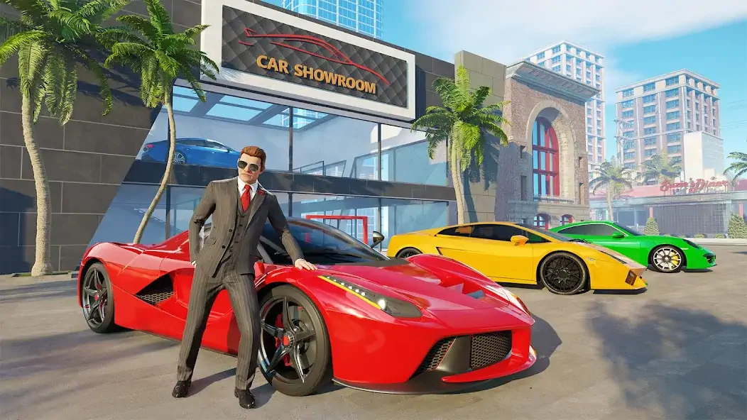 Download Car Dealer Job Sim Tycoon Game [MOD, Unlimited money/gems] + Hack [MOD, Menu] for Android