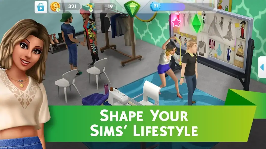 Download The Sims™ Mobile [MOD, Unlimited coins] + Hack [MOD, Menu] for Android