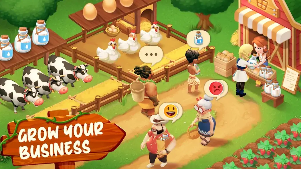 Download Family Farm Adventure [MOD, Unlimited money/gems] + Hack [MOD, Menu] for Android