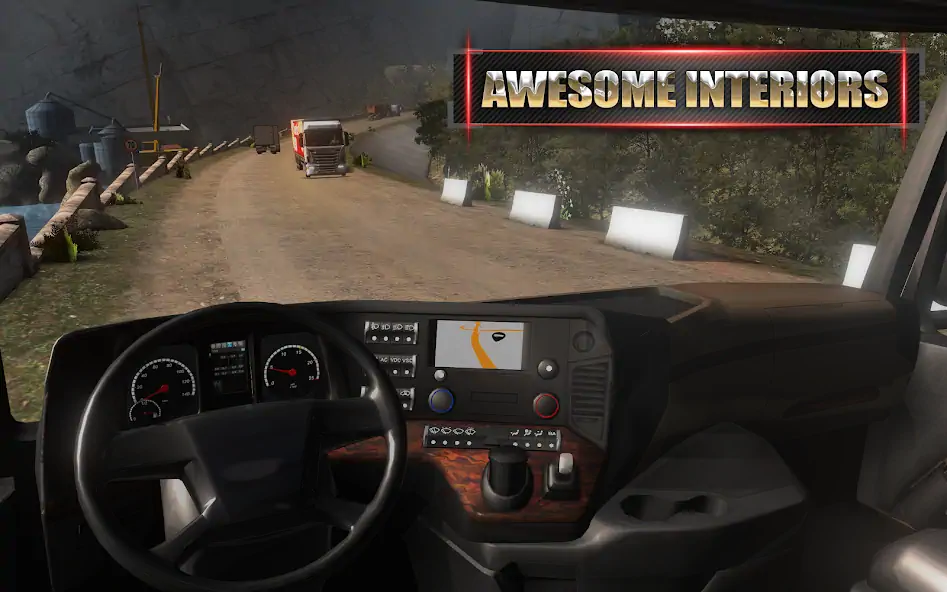 Download European Truck Simulator [MOD, Unlimited money/gems] + Hack [MOD, Menu] for Android