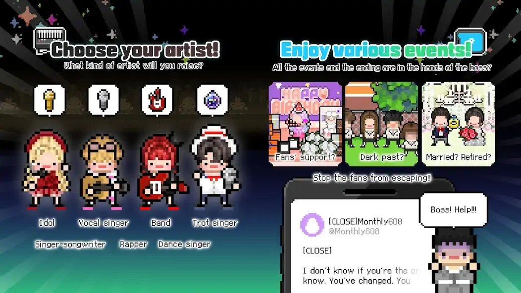 Download Monthly Entertainment [MOD, Unlimited money/gems] + Hack [MOD, Menu] for Android