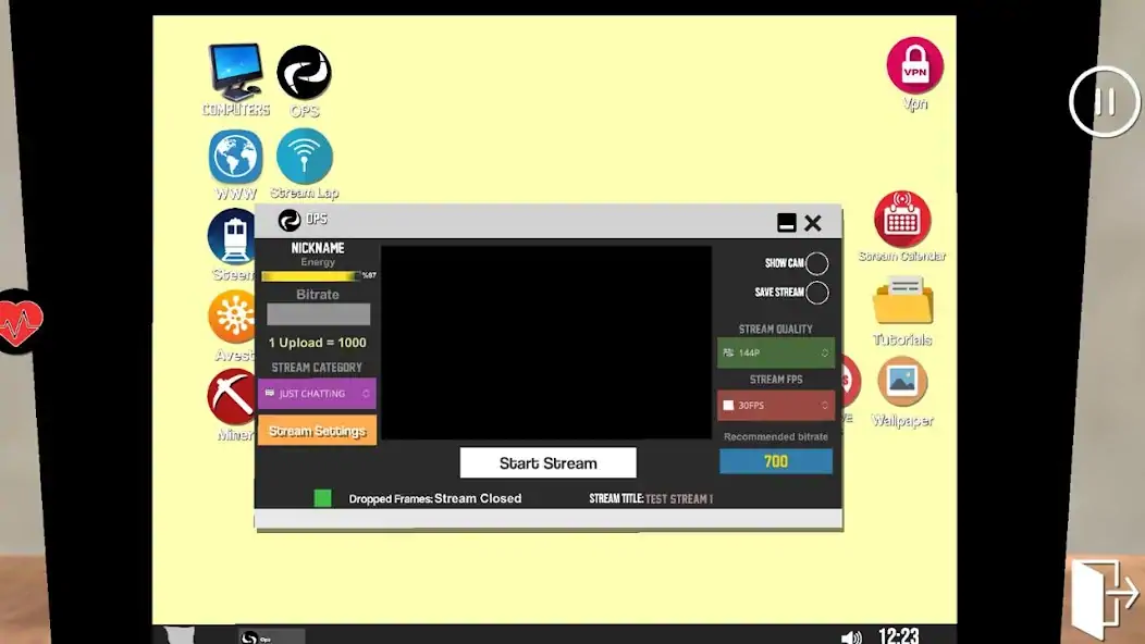 Download Streamer Life Simulator [MOD, Unlimited money/gems] + Hack [MOD, Menu] for Android