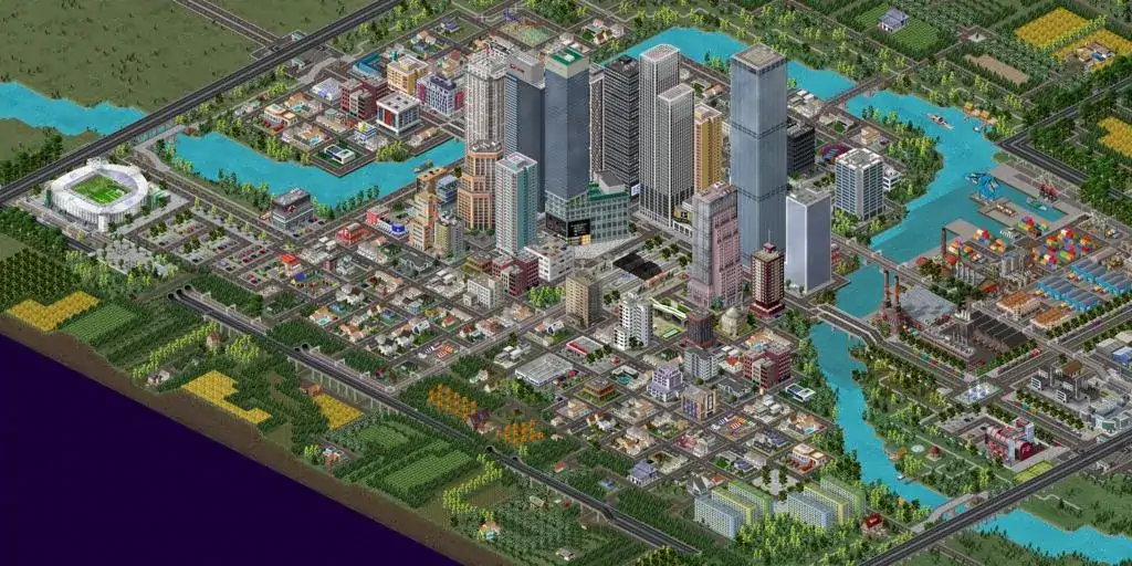 Download TheoTown - City Simulator [MOD, Unlimited coins] + Hack [MOD, Menu] for Android