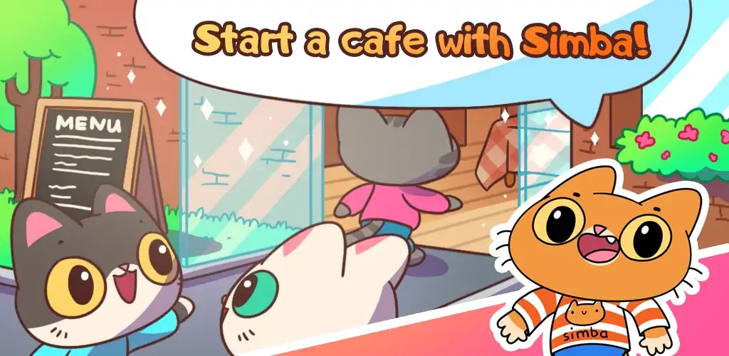 Download Simba Cafe [MOD, Unlimited money/gems] + Hack [MOD, Menu] for Android
