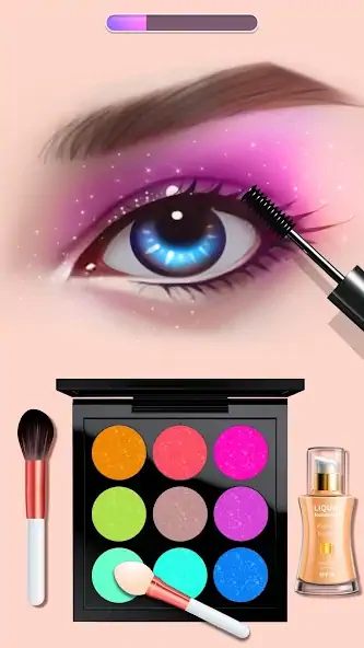 Download Makeup Kit - Color Mixing [MOD, Unlimited coins] + Hack [MOD, Menu] for Android