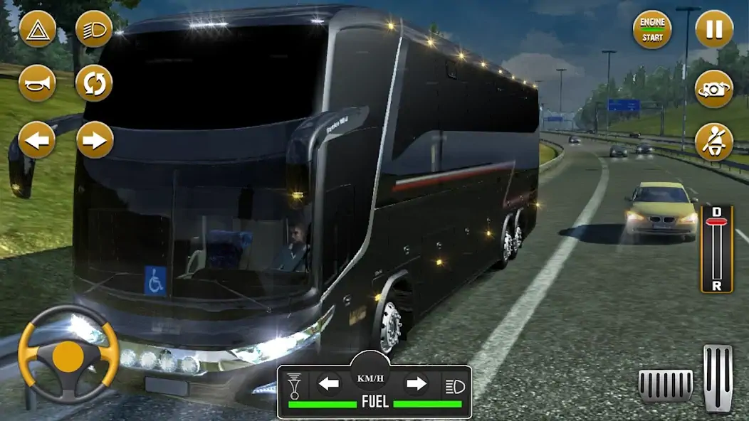 Download Public Coach Driving Simulator [MOD, Unlimited money] + Hack [MOD, Menu] for Android