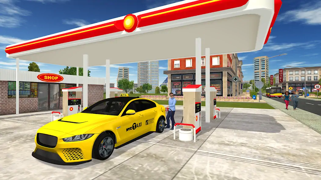 Download Taxi Game [MOD, Unlimited money/gems] + Hack [MOD, Menu] for Android