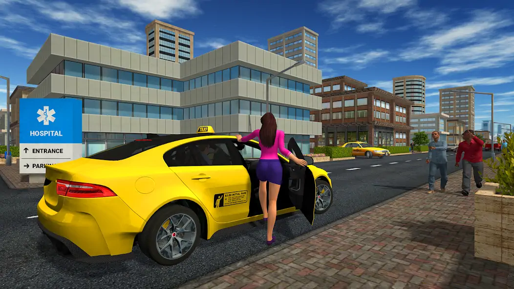 Download Taxi Game [MOD, Unlimited money/gems] + Hack [MOD, Menu] for Android