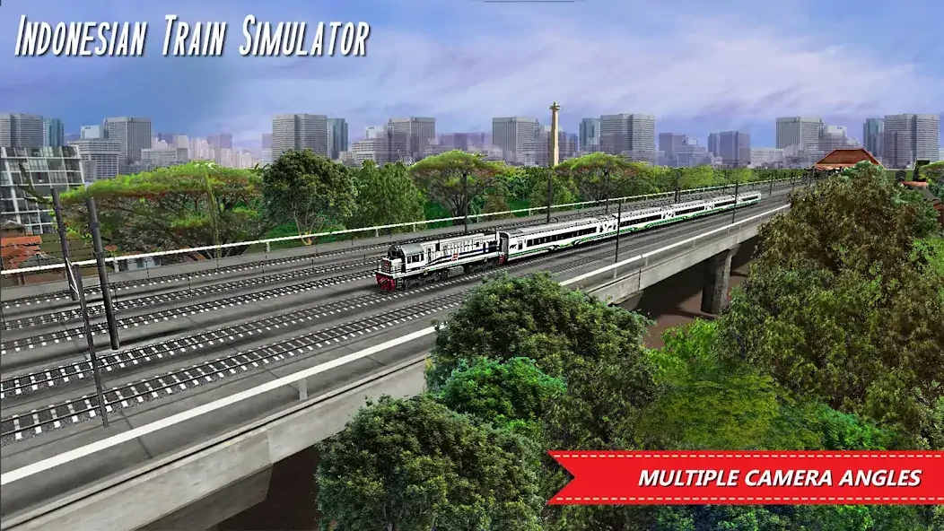 Download Indonesian Train Simulator [MOD, Unlimited money/coins] + Hack [MOD, Menu] for Android