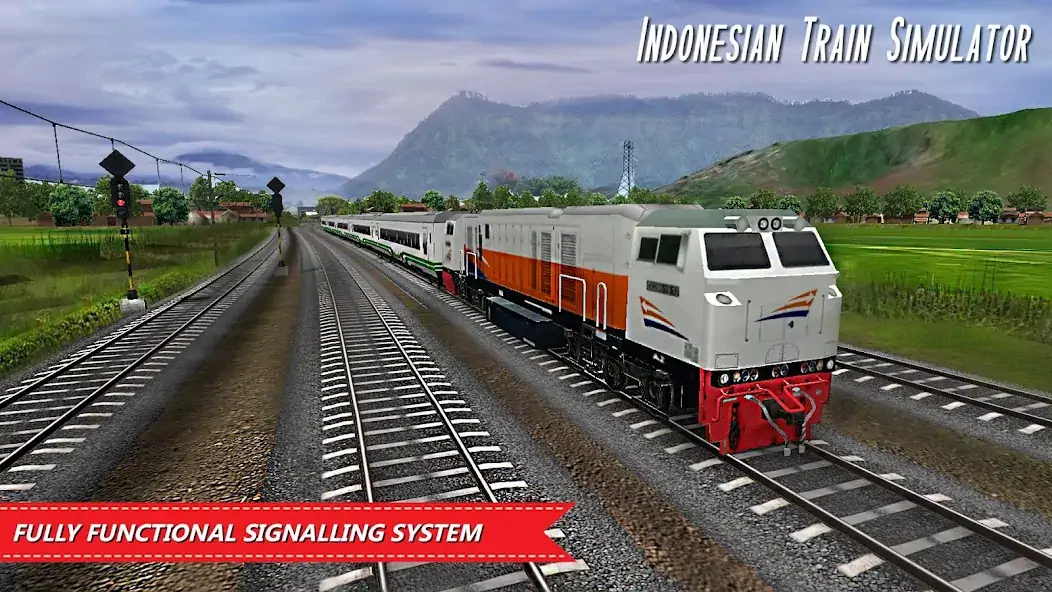 Download Indonesian Train Simulator [MOD, Unlimited money/coins] + Hack [MOD, Menu] for Android