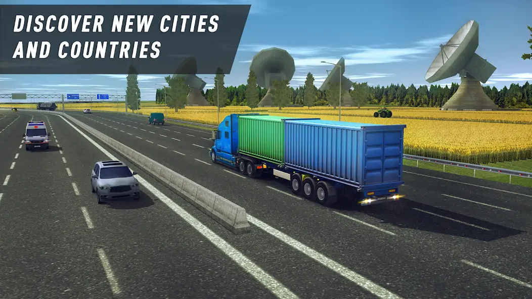 Download Truck World: Euro Simulator [MOD, Unlimited money/coins] + Hack [MOD, Menu] for Android