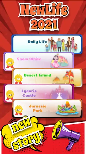Download New Life 2021 Simulator [MOD, Unlimited coins] + Hack [MOD, Menu] for Android