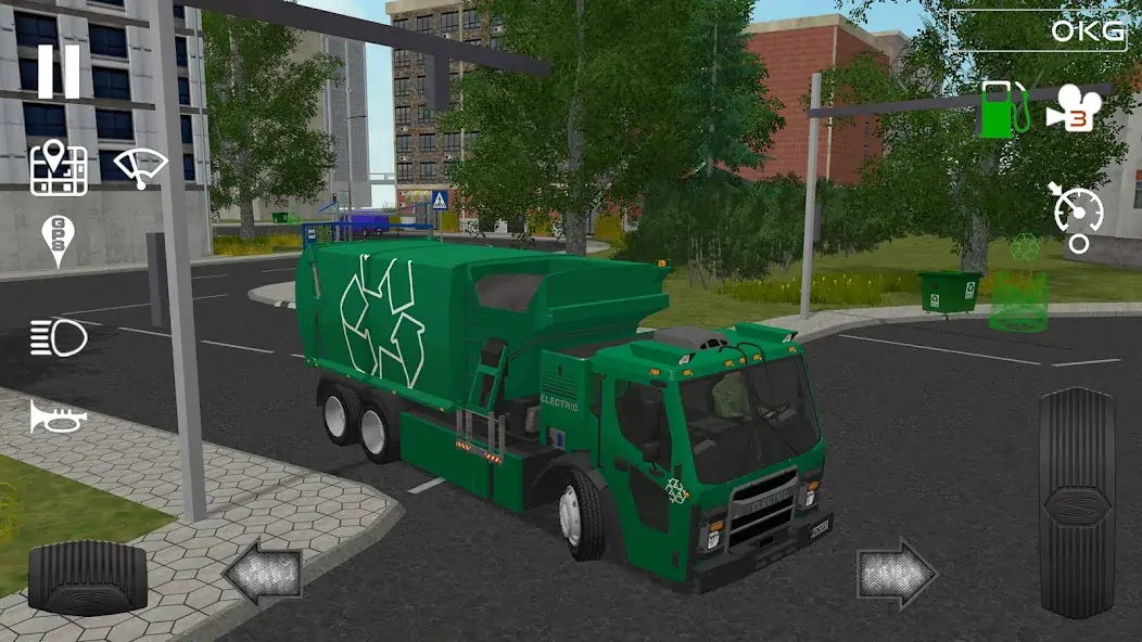 Download Trash Truck Simulator [MOD, Unlimited money/gems] + Hack [MOD, Menu] for Android