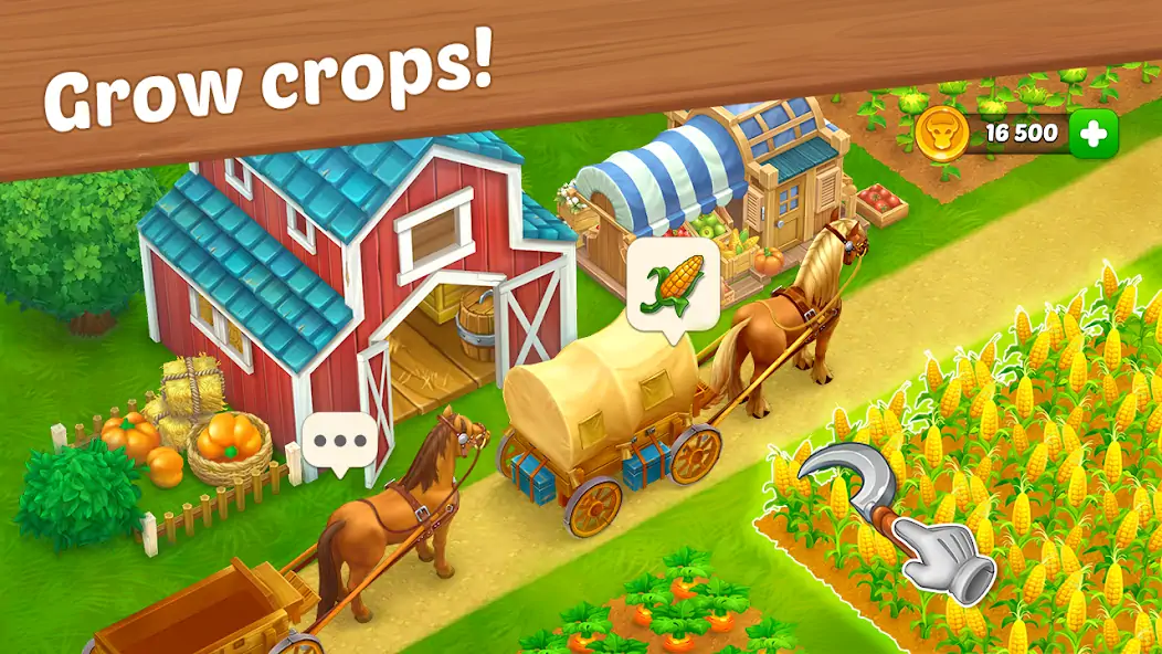 Download Wild West: Farm Town Build [MOD, Unlimited coins] + Hack [MOD, Menu] for Android