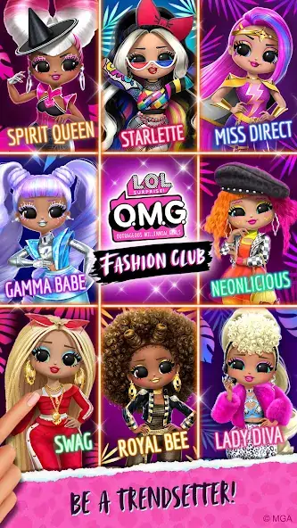 Download LOL Surprise! OMG Fashion Club [MOD, Unlimited money] + Hack [MOD, Menu] for Android