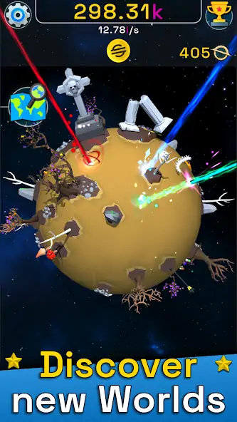 Download Planet Evolution: Idle Clicker [MOD, Unlimited money] + Hack [MOD, Menu] for Android