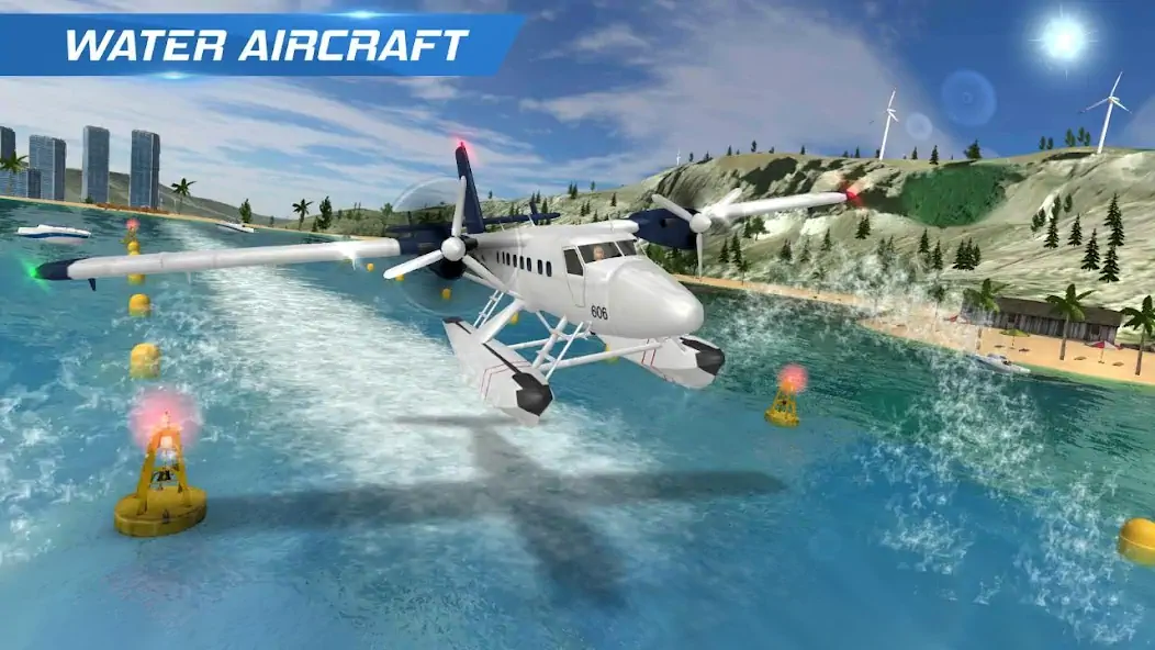 Download Airplane Flight Pilot [MOD, Unlimited coins] + Hack [MOD, Menu] for Android