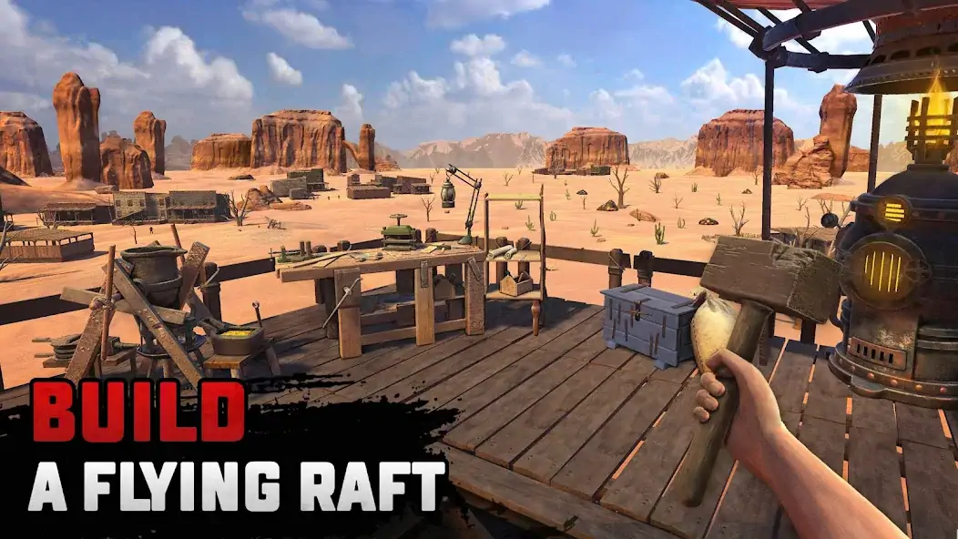 Download Raft Survival: Desert Nomad [MOD, Unlimited money] + Hack [MOD, Menu] for Android