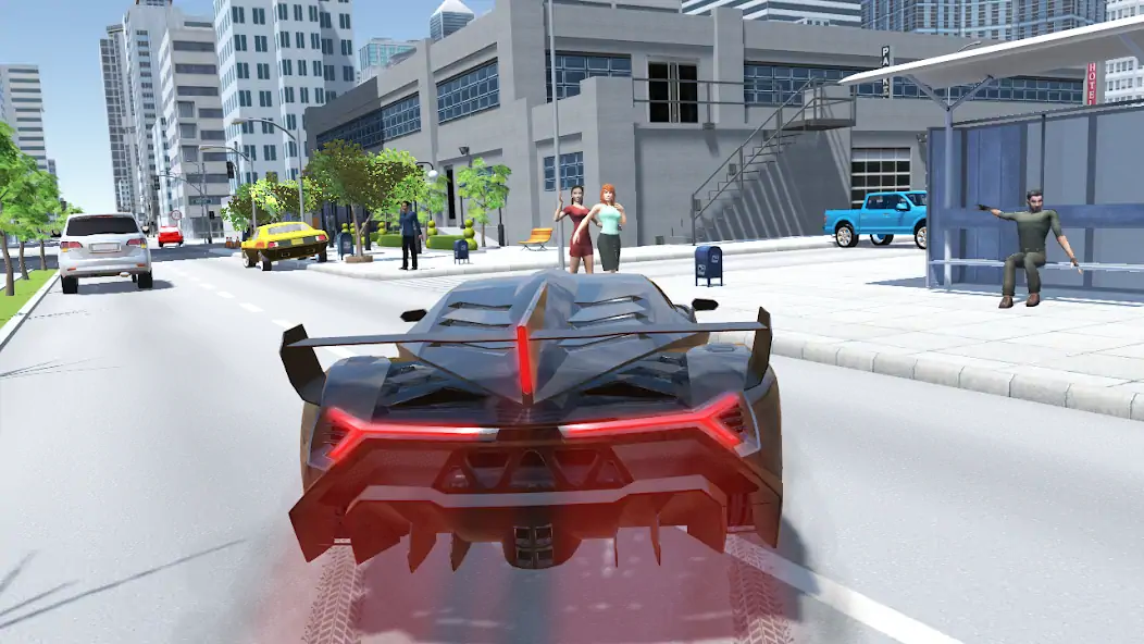 Download Car Simulator SportBull [MOD, Unlimited money/coins] + Hack [MOD, Menu] for Android