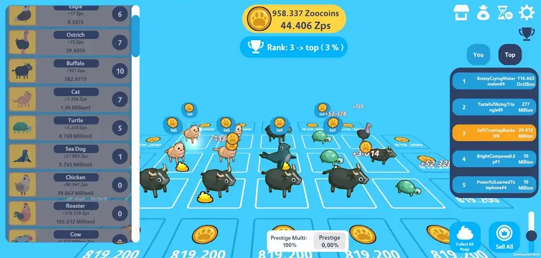 Download Animal Zoo Clicker [MOD, Unlimited money] + Hack [MOD, Menu] for Android