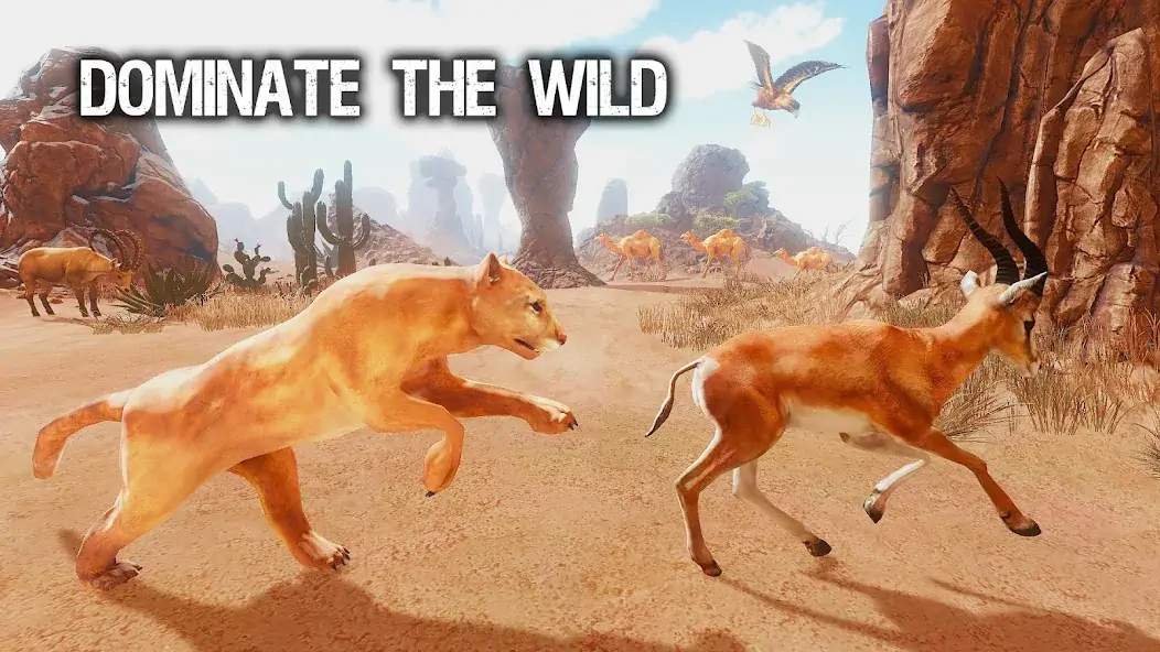 Download The Puma - Animal Simulator [MOD, Unlimited coins] + Hack [MOD, Menu] for Android