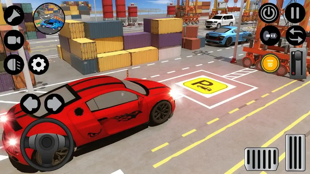 Download Advance car parking Games 3d [MOD, Unlimited money] + Hack [MOD, Menu] for Android