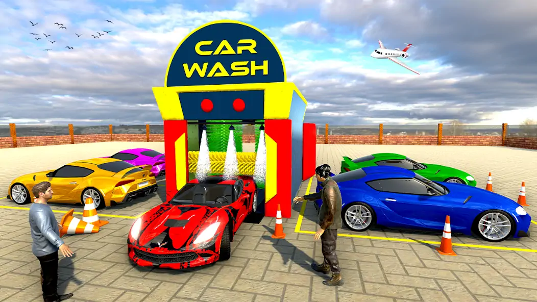 Download Car Wash: Car Parking 3D Games [MOD, Unlimited money/coins] + Hack [MOD, Menu] for Android