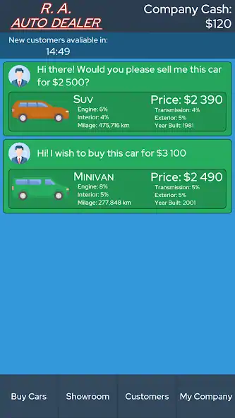 Download My Auto Dealer - Car Trading [MOD, Unlimited money/coins] + Hack [MOD, Menu] for Android