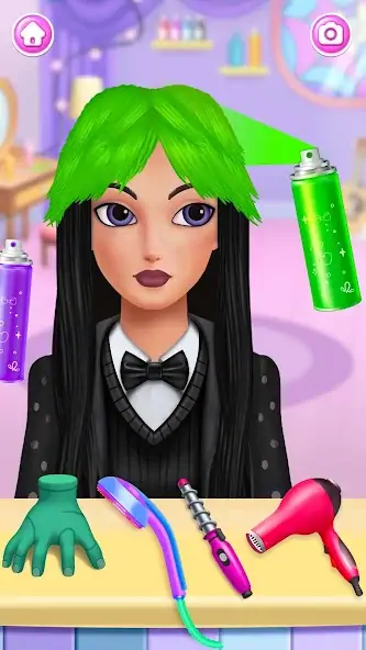 Download ASMR Hair Salon Makeover Games [MOD, Unlimited money/gems] + Hack [MOD, Menu] for Android