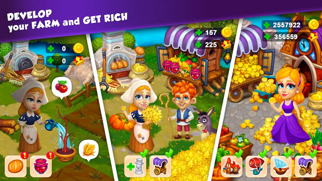 Download Royal Farm [MOD, Unlimited money/coins] + Hack [MOD, Menu] for Android