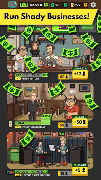 Download Always Sunny: Gang Goes Mobile [MOD, Unlimited money/coins] + Hack [MOD, Menu] for Android