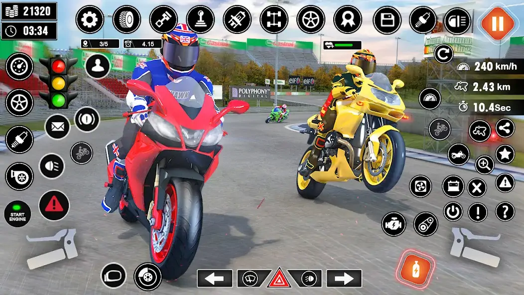Download Motorcycle Game - Bike Game 3D [MOD, Unlimited money] + Hack [MOD, Menu] for Android